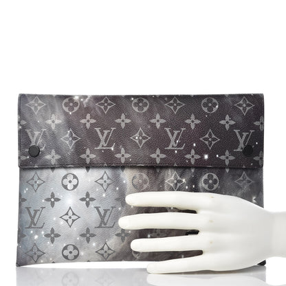 Louis Vuitton Monogram Galaxy Pochette Alpha Triple 2 of 8