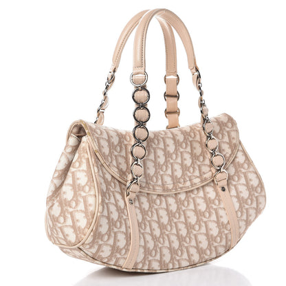Christian Dior Monogram Romantique Trotter Bag Beige 3 of 9