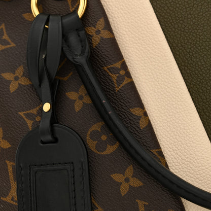 Louis Vuitton Monogram V Tote MM Khaki Cream 13 of 13