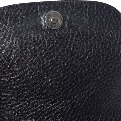 Gucci Pebbled Calfskin Small Soho Flap Crossbody Black 9 of 14