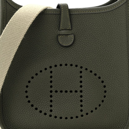 Hermes Taurillon Maurice Amazone Evelyne TPM Vert Olive Sauge 8 of 11