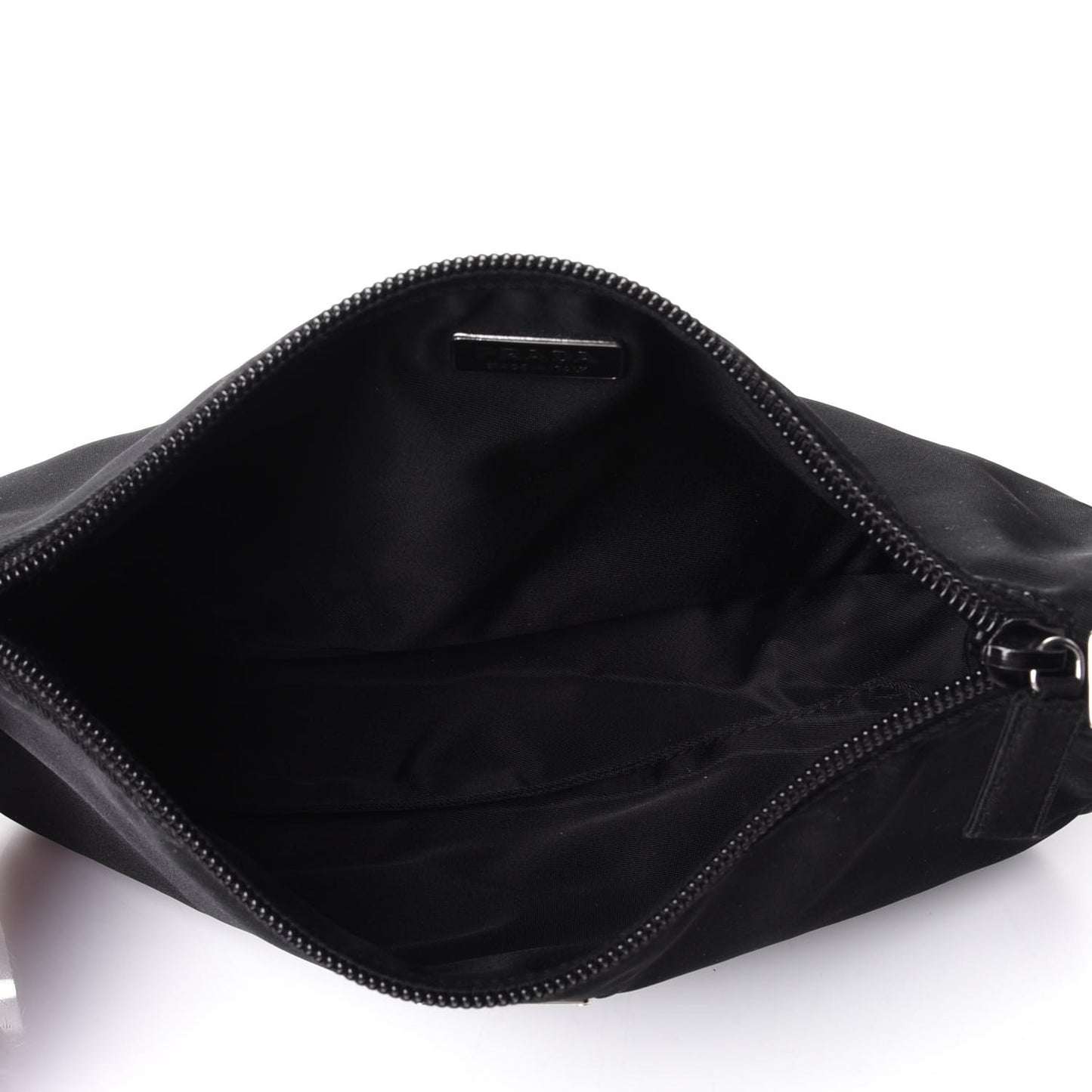 Tessuto Nylon Pochette Bag Black