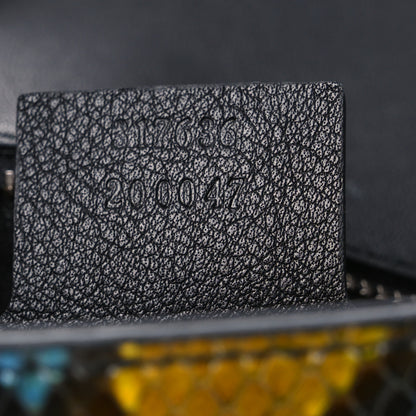 Gucci Snakeskin Bright Bit Animalier Medium Shoulder Bag Multicolor 7 of 13