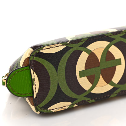 Gucci Calfskin GG Cascade Pencil Case Green Black 8 of 10