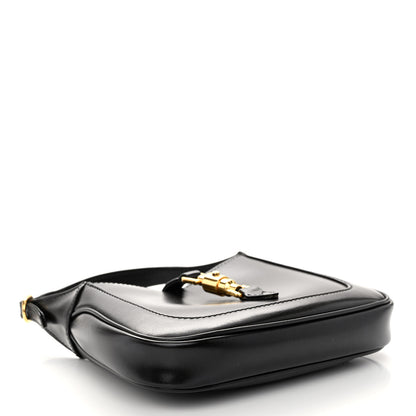 Gucci Boarded Dyana Lux Calfskin Mini Jackie 1961 Hobo Black 4 of 9