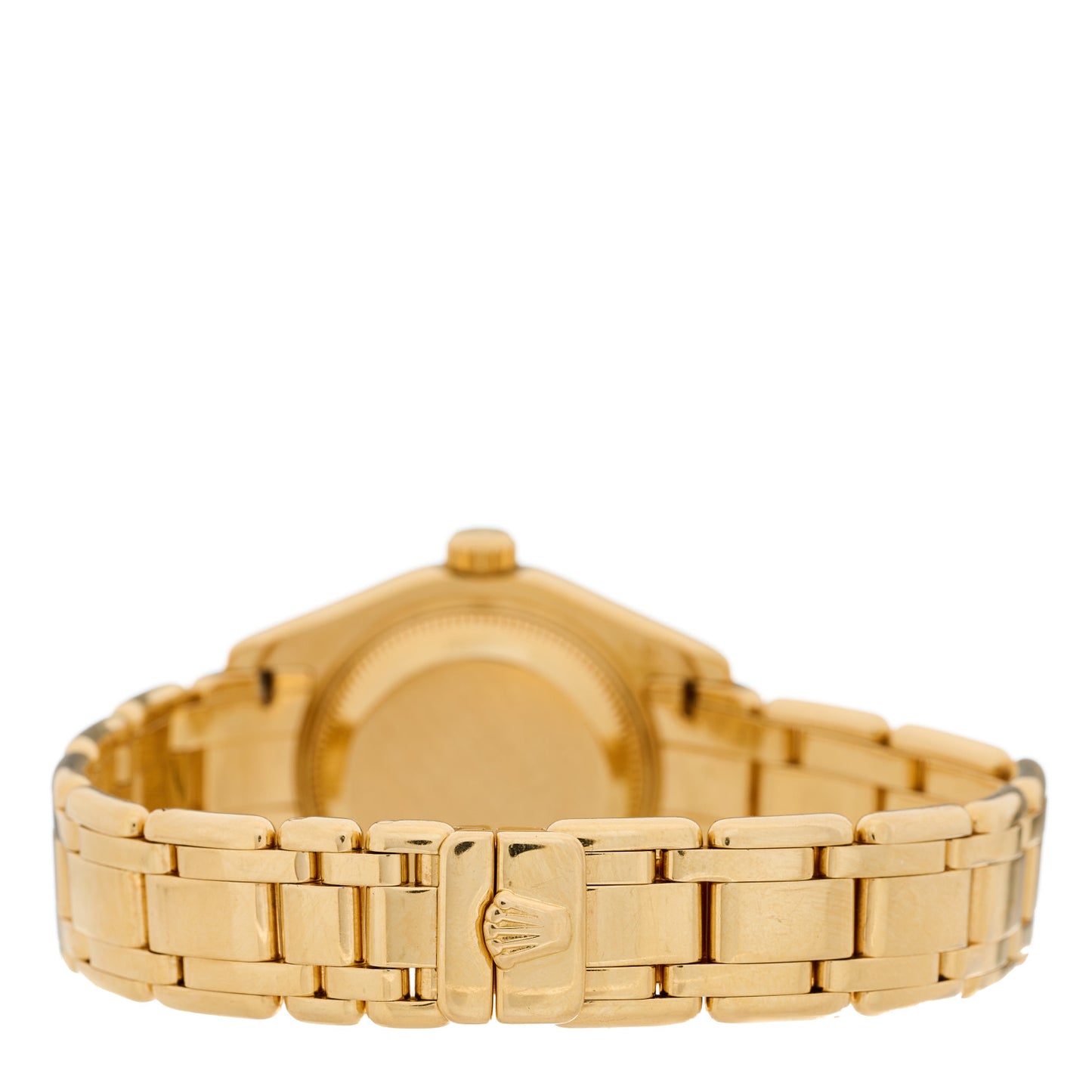 18K Yellow Gold Diamond 29mm Pearlmaster Datejust Watch Red Gradient 69298
