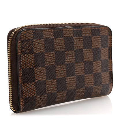Louis Vuitton Damier Ebene Zippy Compact Wallet 3 of 7