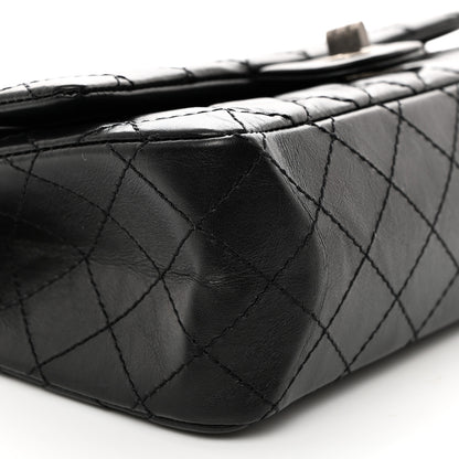 Chanel Aged Calfskin Quilted 2.55 Reissue 225 Flap Black 9 of 11