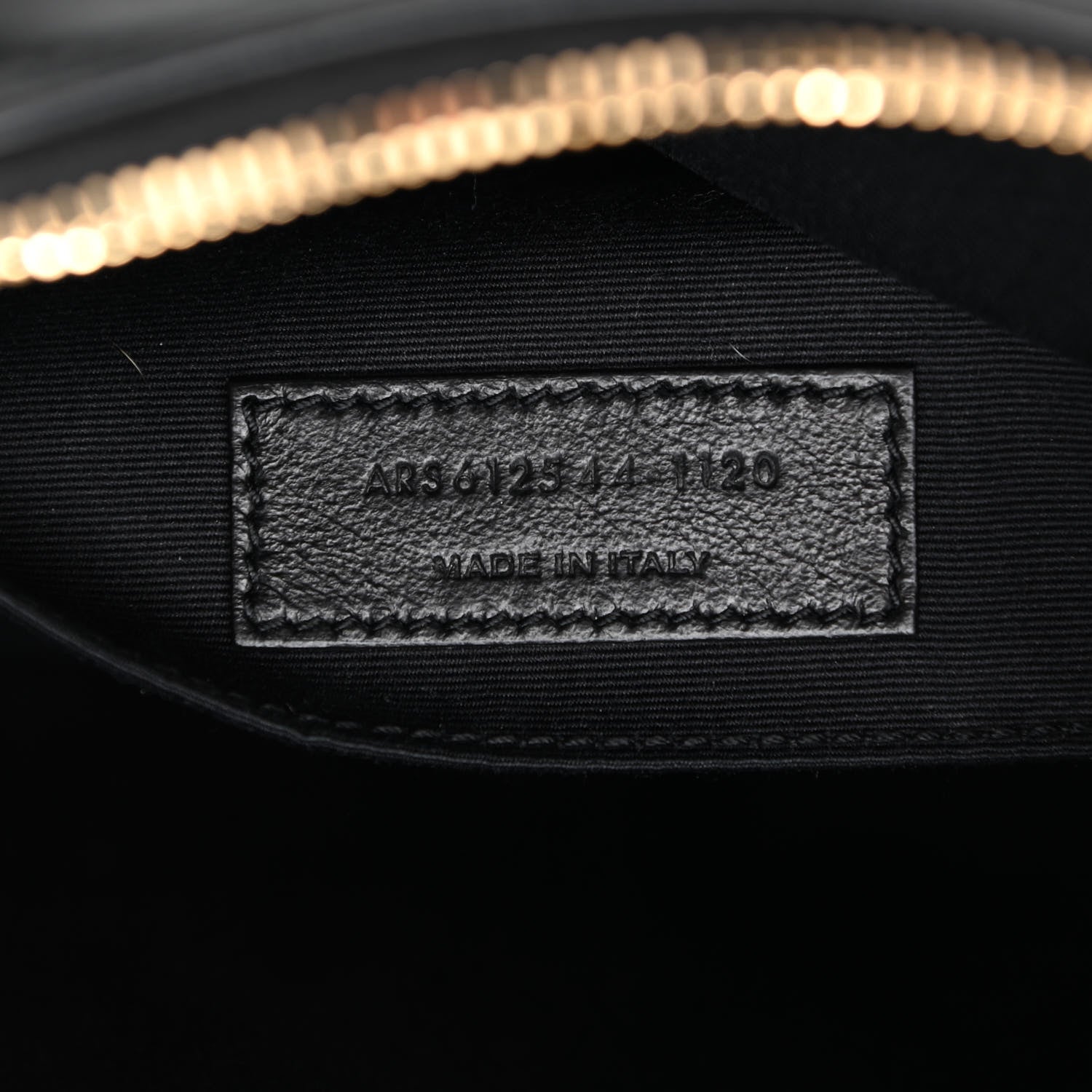 Saint Laurent Calfskin Matelasse Monogram Lou Camera Bag Black 7 of 10