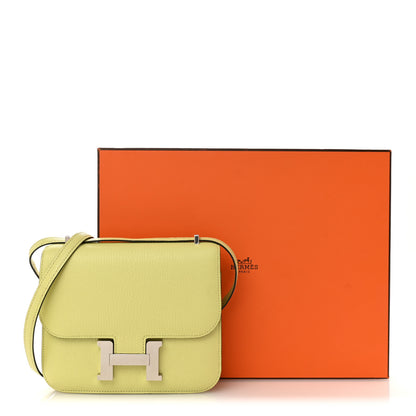 Hermes Chevre Mysore Constance 18 Jaune Bourgeon 14 of 14