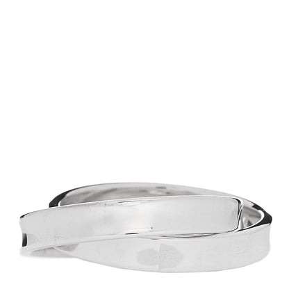 Tiffany Sterling Silver 1837 Interlocking Circles Ring 54 7 3 of 4