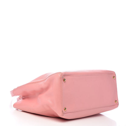 Chanel Calfskin Cerf Shopper Tote Pink 4 of 23