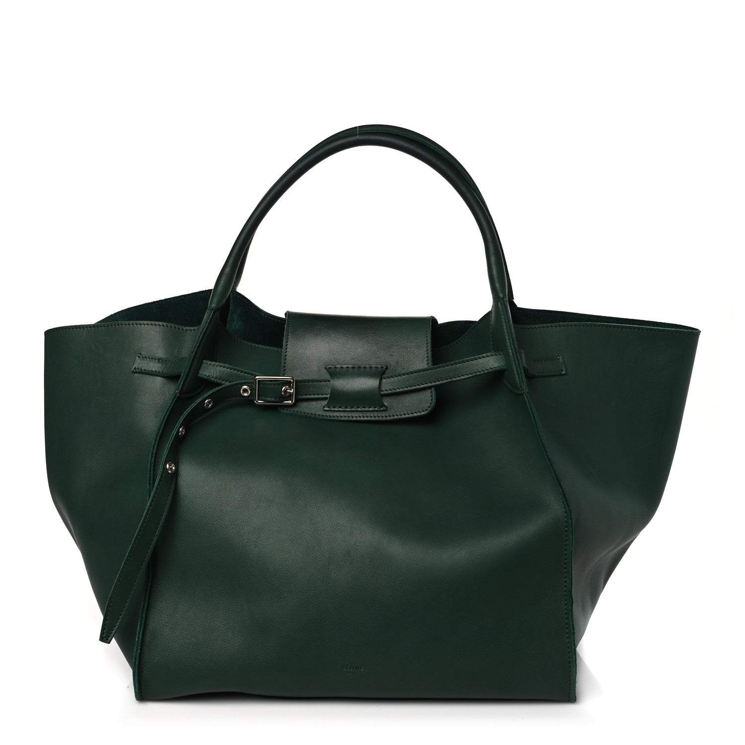 Celine Smooth Calfskin Medium Big Bag Green 1 of 9