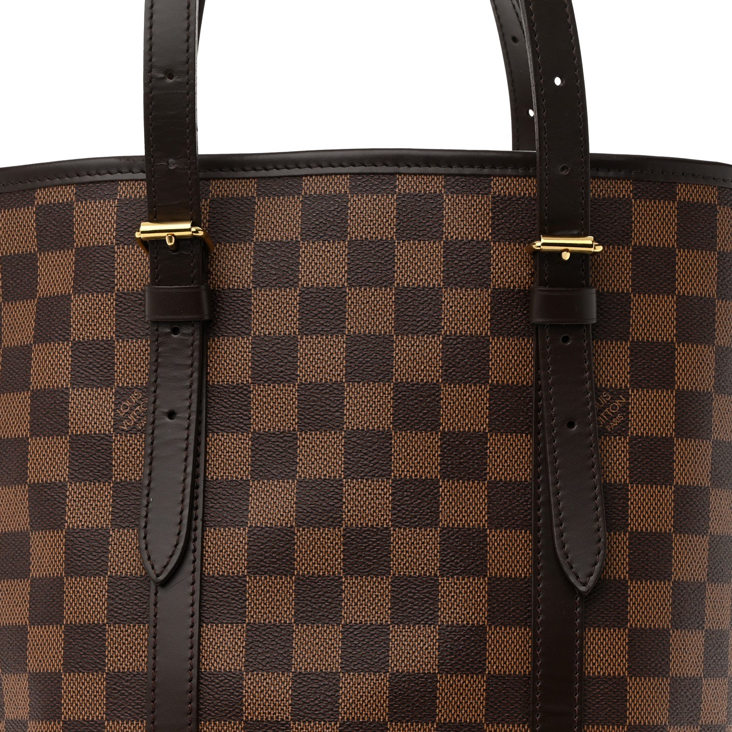 Louis Vuitton Damier Ebene Marais Bucket 36 9 of 12