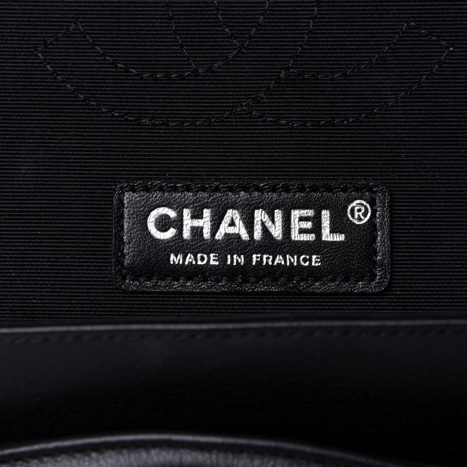 Chanel Calfskin Medium Classic Pure Double Flap Black 7 of 12