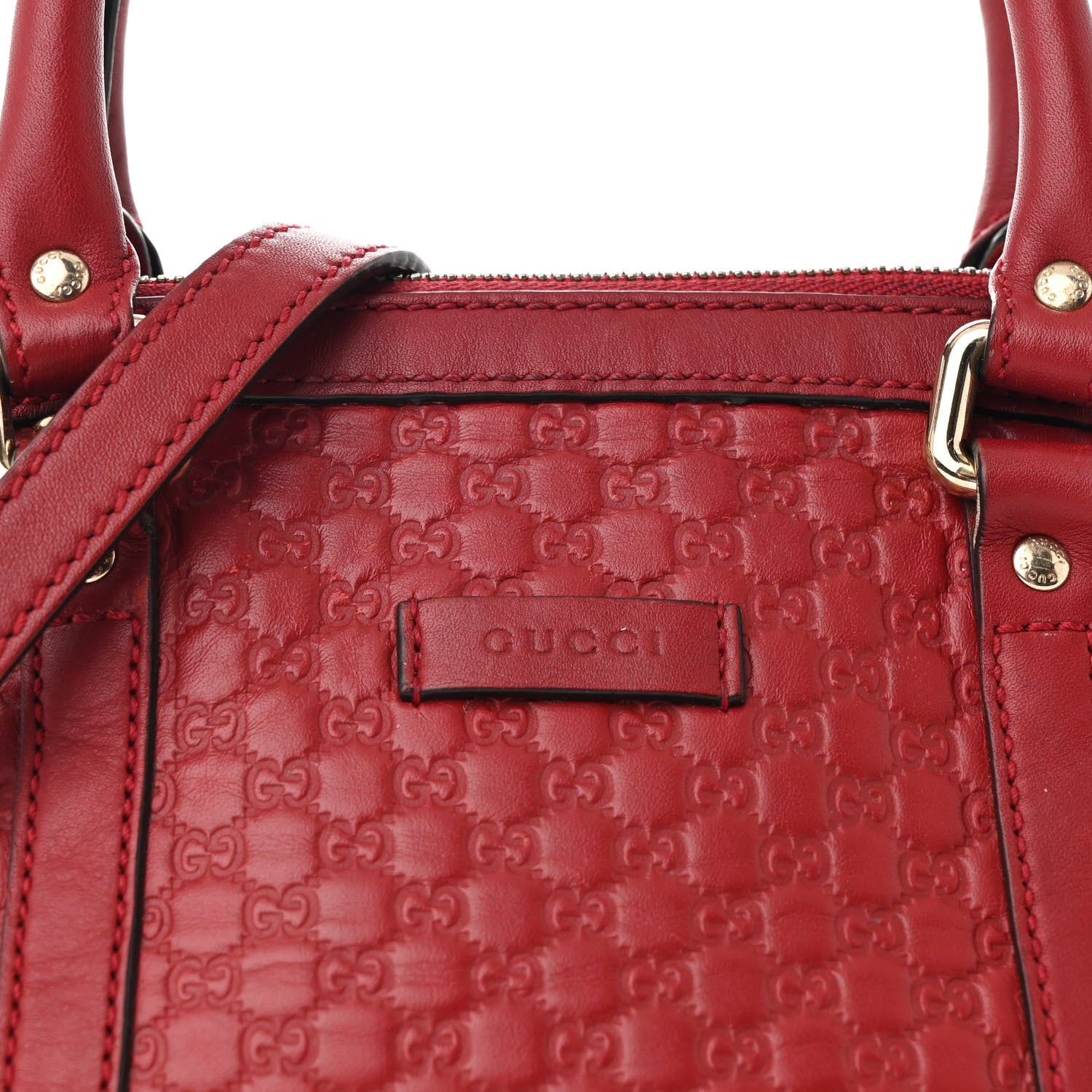 Gucci Soft Microguccissima Mini Dome Bag Rosso 8 of 10