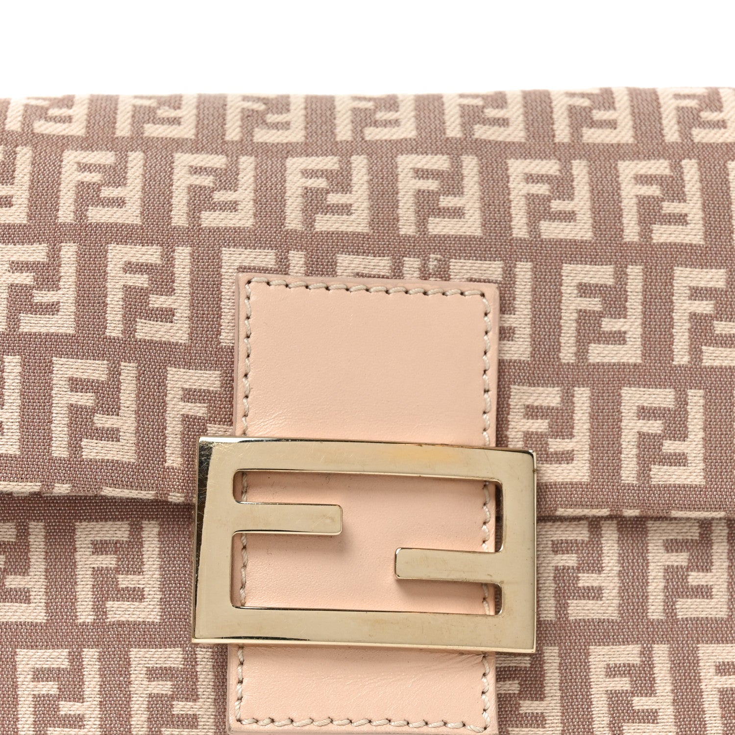 Fendi Zucchino Vitello Mini Mama Baguette Cipria Teint 1887504