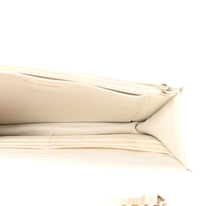 Chanel Caviar Quilted Wallet On Chain WOC White 5 of 12