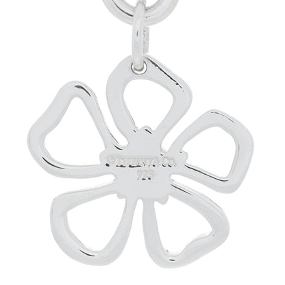 Tiffany Sterling Silver Flower Charm Bracelet 3 of 3