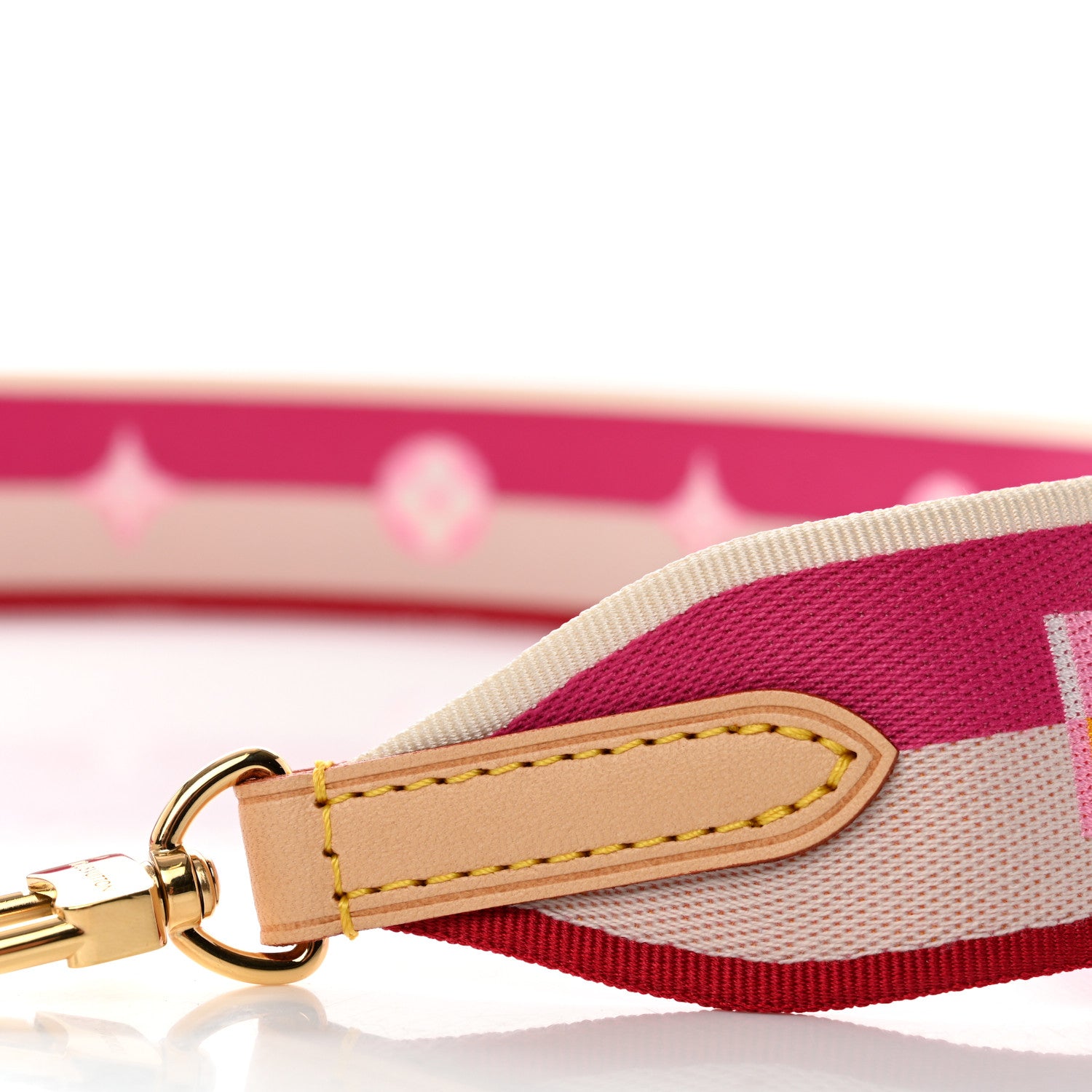 Louis Vuitton Jacquard Speedy Bandouliere 20 Shoulder Strap Fuchsia 4 of 6