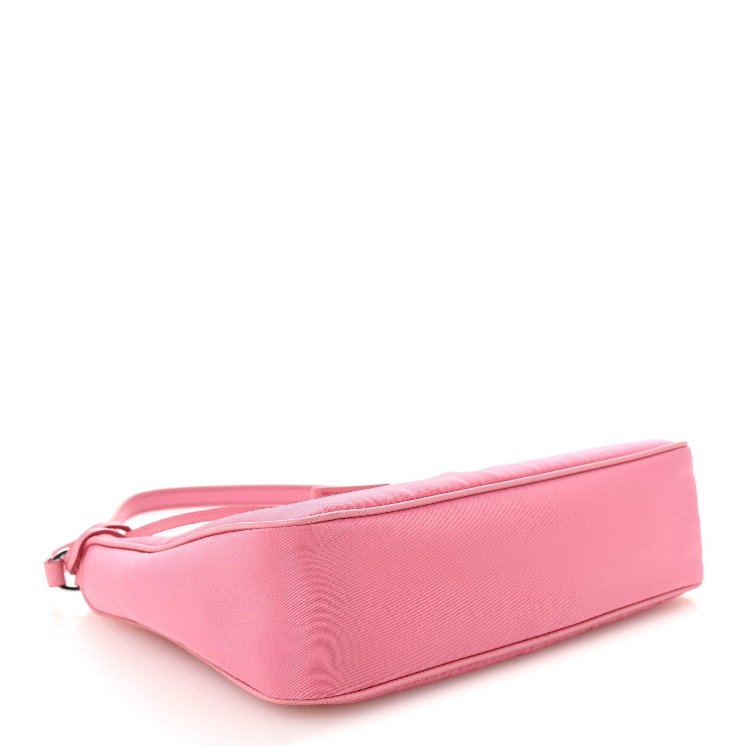 Prada Tessuto Nylon Saffiano Mini Re-Edition 2005 Bag Begonia 4 of 13