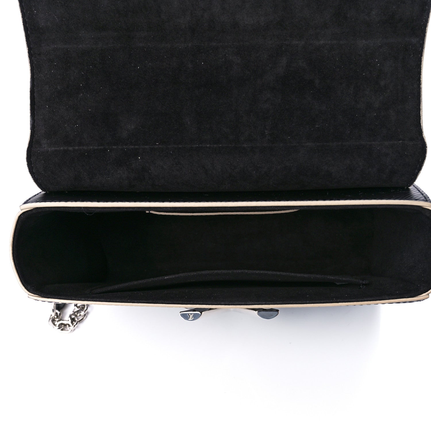 Louis Vuitton Epi Travel Stickers Twist Shoulder Bag MM Black 6 of 13