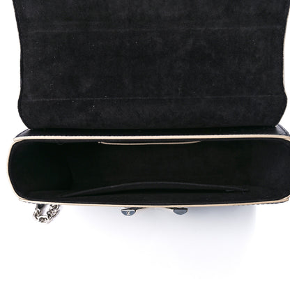 Louis Vuitton Epi Travel Stickers Twist Shoulder Bag MM Black 6 of 13