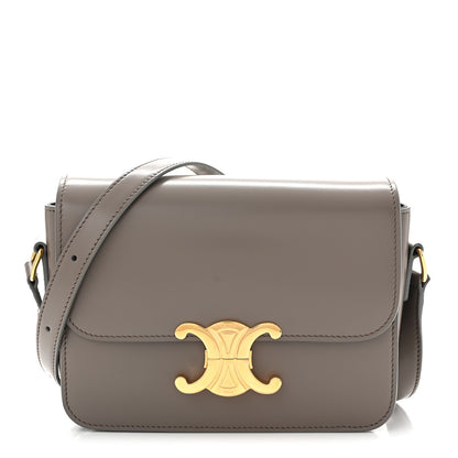 Celine Shiny Calfskin Teen Triomphe Pebble 1 of 11