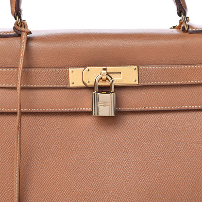 Hermes Courchevel Kelly Sellier 28 Gold 49 of 49