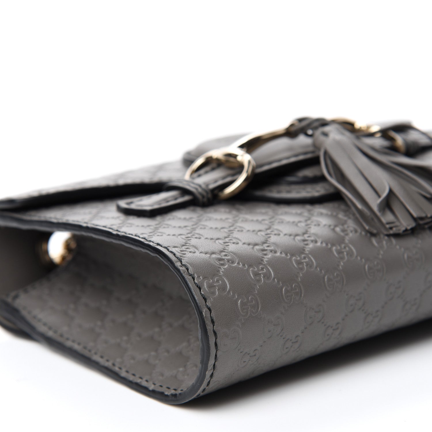 Gucci Soft Microguccissima Mini Emily Chain Shoulder Bag Loess 6 of 10