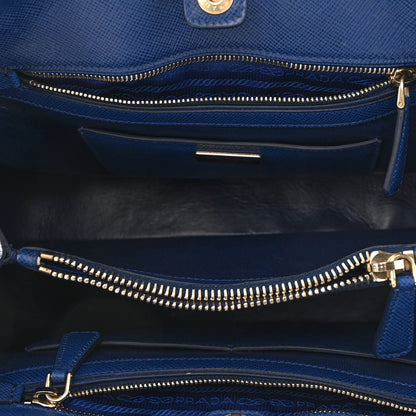 Prada Saffiano Cuir Open Promenade Tote Bluette 5 of 11
