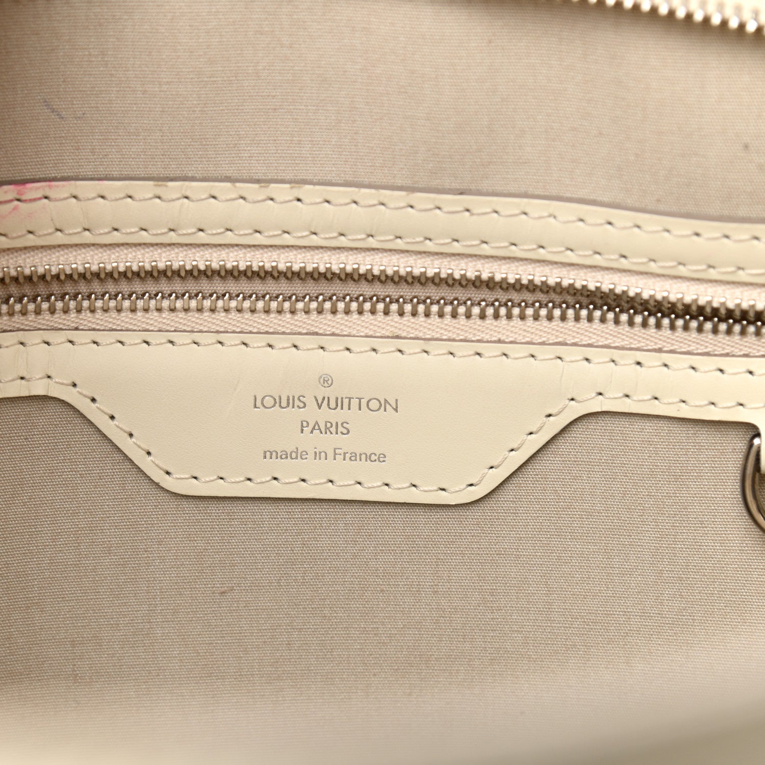 Louis Vuitton Epi Brea MM Ivory 6 of 10