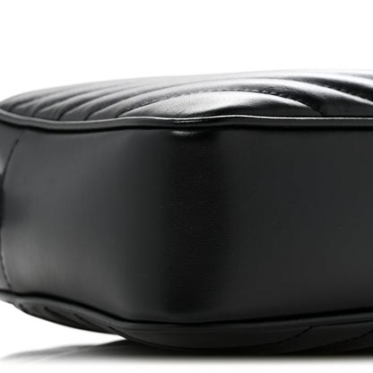 Saint Laurent Calfskin Matelasse Monogram Lou Camera Bag Black 9 of 10