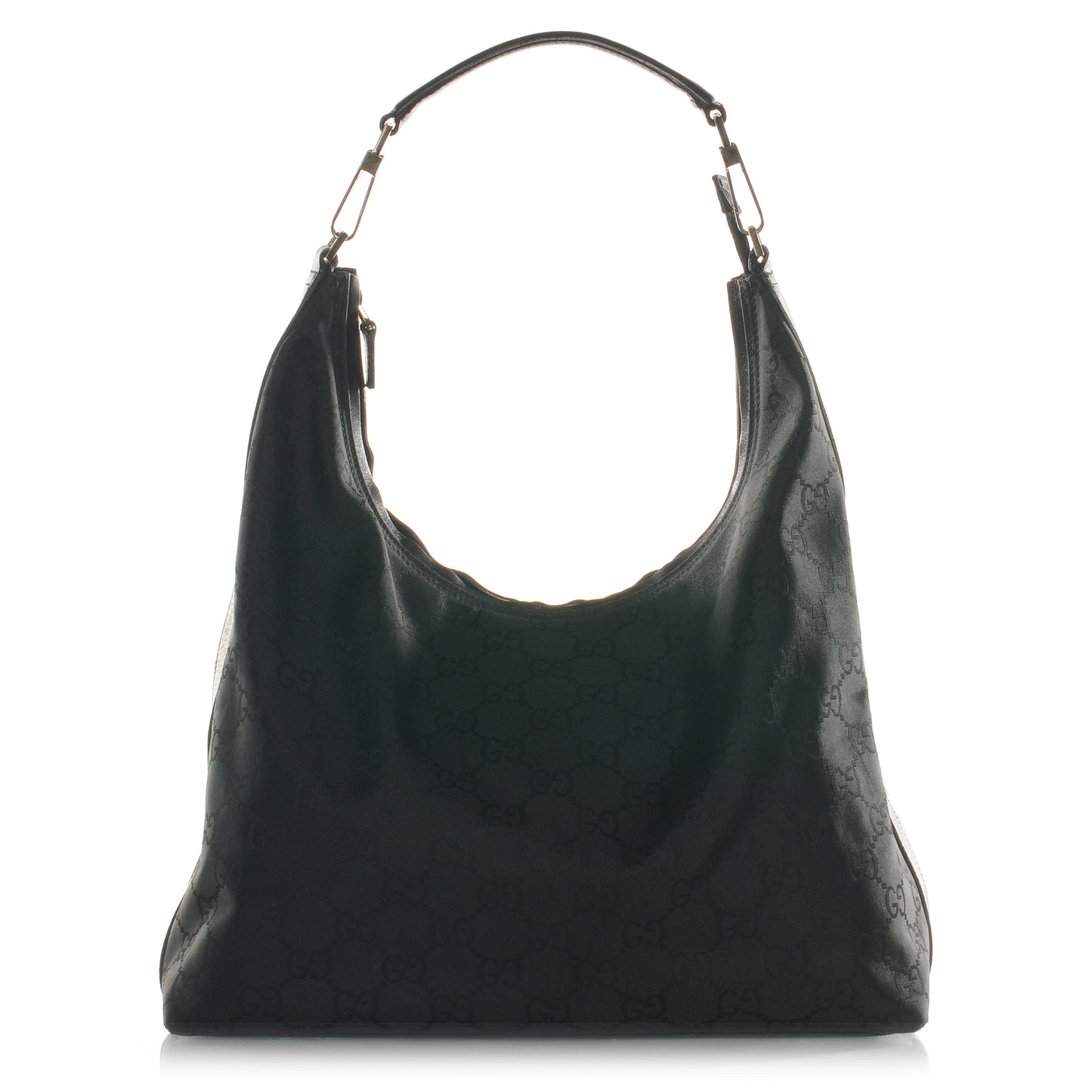Nylon Monogram Hobo Black