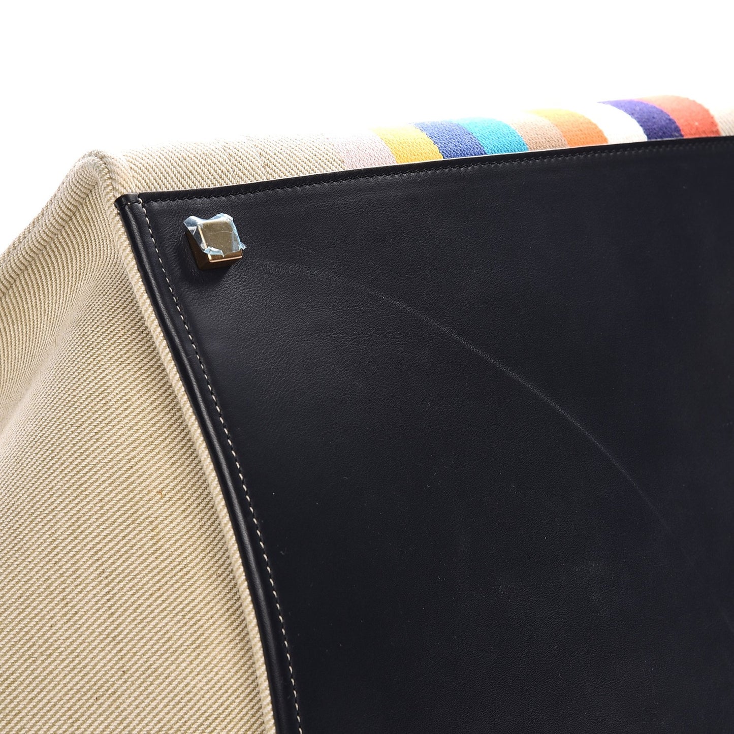 Cotton Canvas Medium Phantom Luggage Multicolor