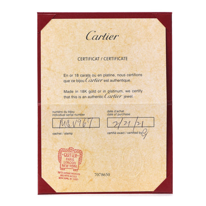 Cartier 18K Yellow Gold Small Juste Un Clou Ring 48 4.5 6 of 6