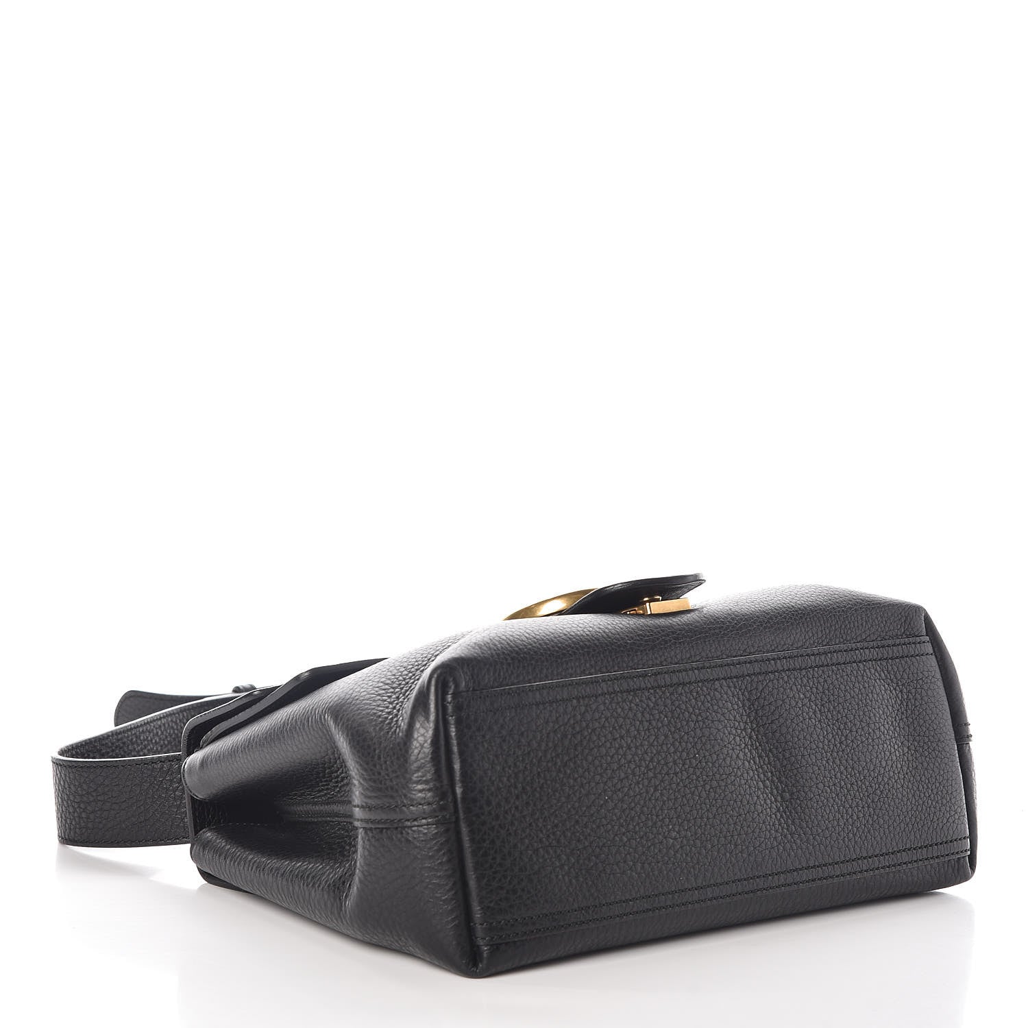 Gucci Cellarius Calfskin GG Marmont Shoulder Bag Black 4 of 9