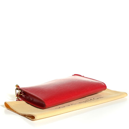 Louis Vuitton Epi Pochette Accessories 24 Rouge 4 of 7