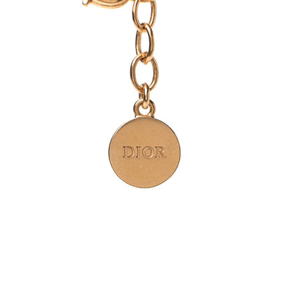 Christian Dior Metal Petit CD Choker Necklace Gold 4 of 4