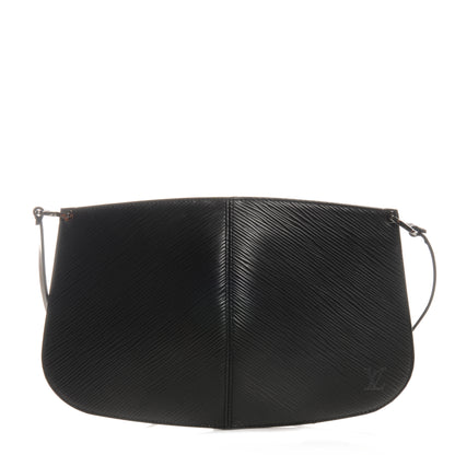 Louis Vuitton Epi Demi Lune Pochette Black 1 of 8