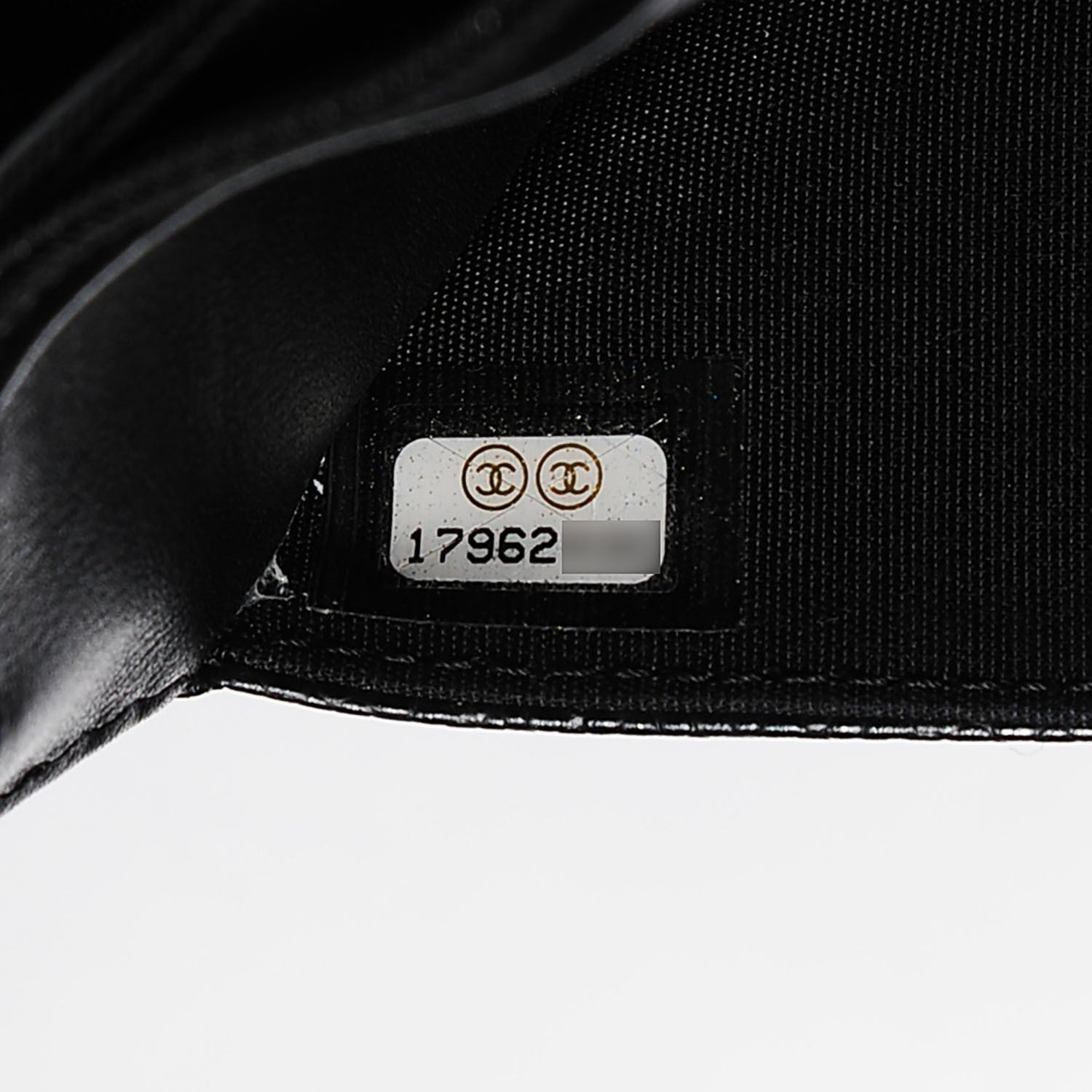 Chanel Caviar Timeless CC Wallet on Chain WOC Black 8 of 8