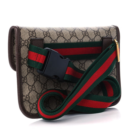 Gucci GG Supreme Monogram Neo Vintage Web Belt Bag Brown 3 of 11