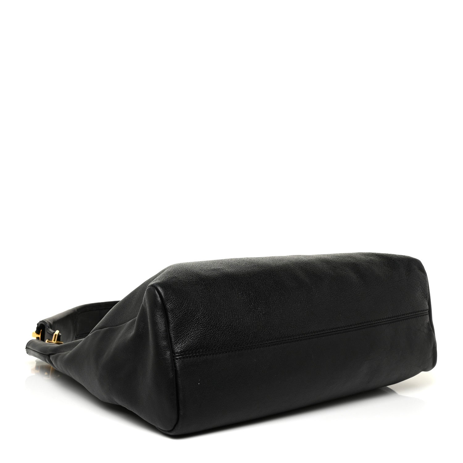 Tom Ford Calfskin Zipper Strap Hobo Black 4 of 21