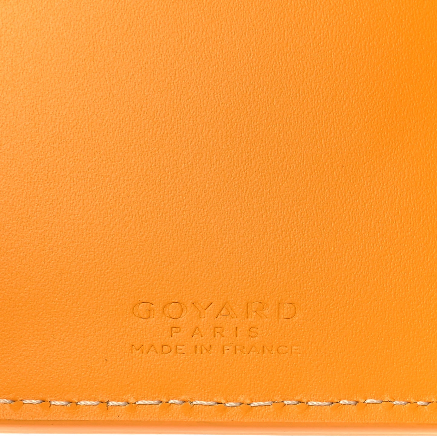 Goyardine Saint-Gabriel Compact Wallet Yellow