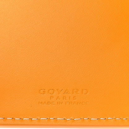 Goyard Goyardine Saint-Gabriel Compact Wallet Yellow 9 of 11
