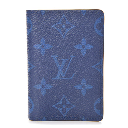Louis Vuitton Monogram Taiga Pocket Organizer Cobalt 1 of 8
