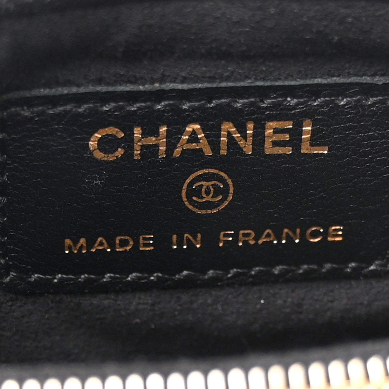 Chanel Suede Quilted Mini Phone Holder Clutch Black 6 of 15