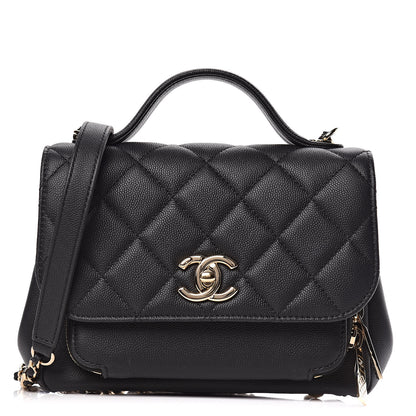 Chanel Caviar Quilted Small Business Affinity Flap Black 1 of 9