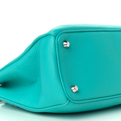 Christian Dior Bullcalf Medium Diorissimo Tote Turquoise 8 of 11