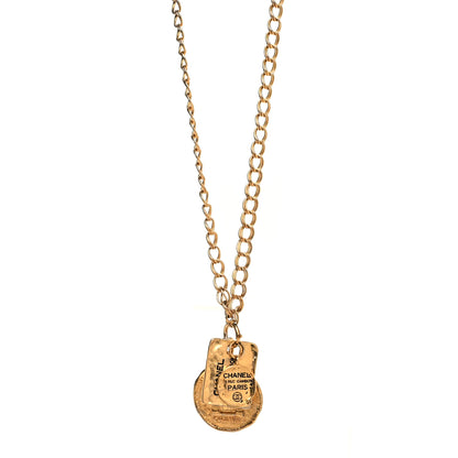 Chanel 31 Rue Cambon Large Pendant Necklace Gold 1 of 4